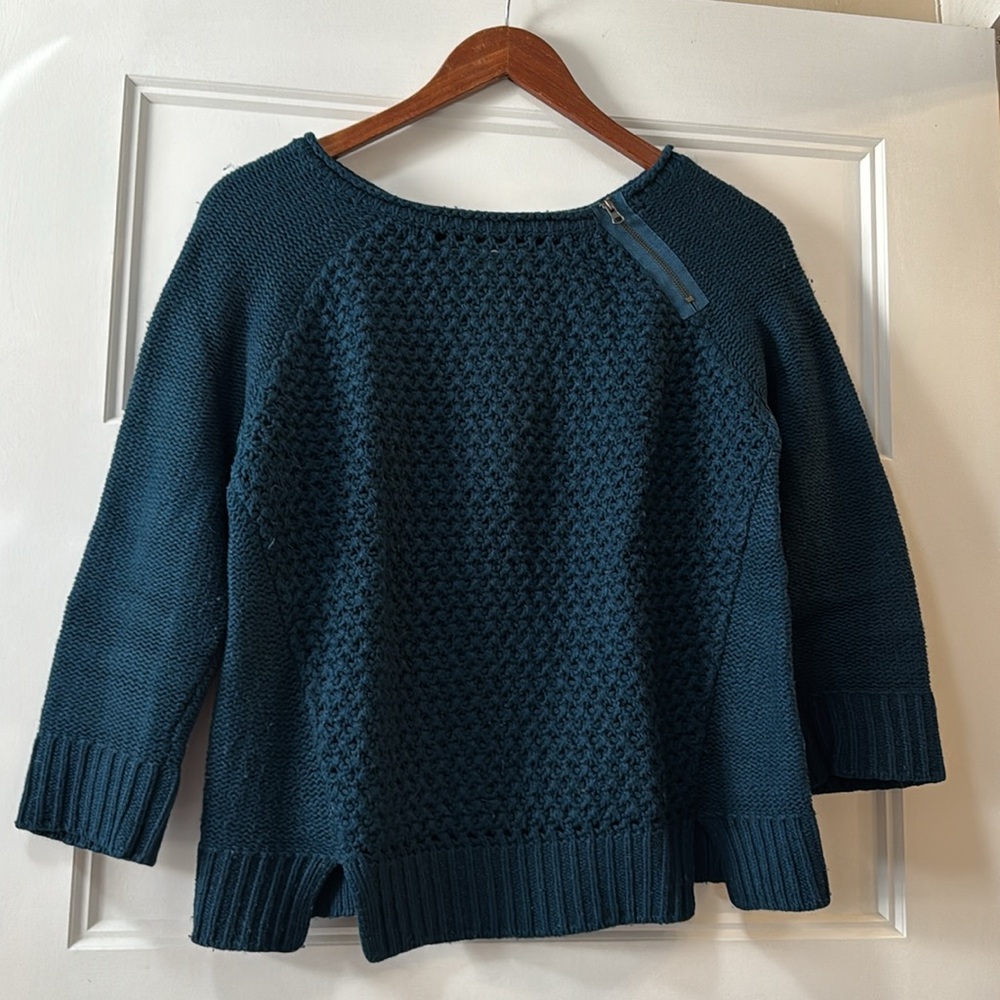 Dark turquoise Ann Taylor Loft sweater